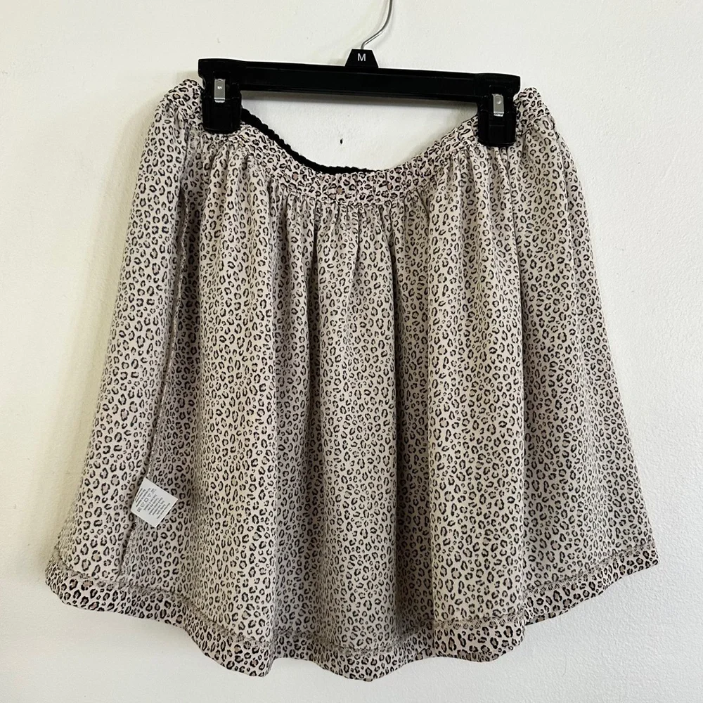 Gymboree 𝅺leopard print skirt
